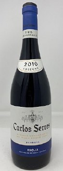 Carlos Serres 2016 Tempranillo